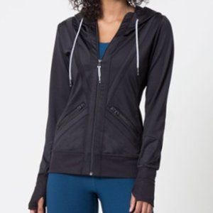 MPG Women's Valencia Lite Signature Hoodie in Black - Size Medium